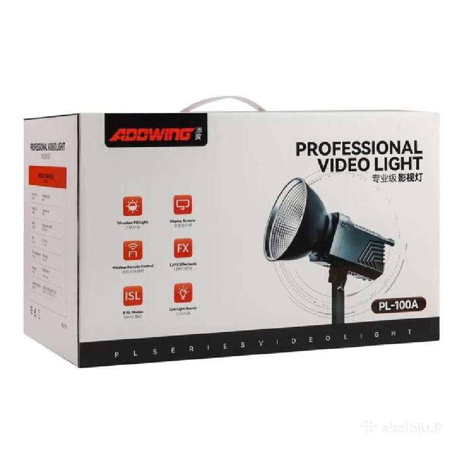 Profesionali vaizdo šviesa Addwing Pl-100a 100w - nuotraukos Nr. 8