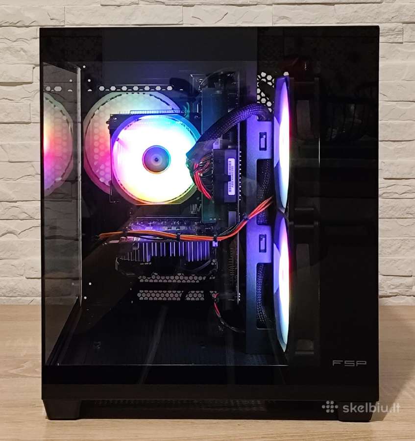 Žaidimų kompiuteris su i5/SSD/16gb/1660s 6gb - nuotraukos Nr. 2