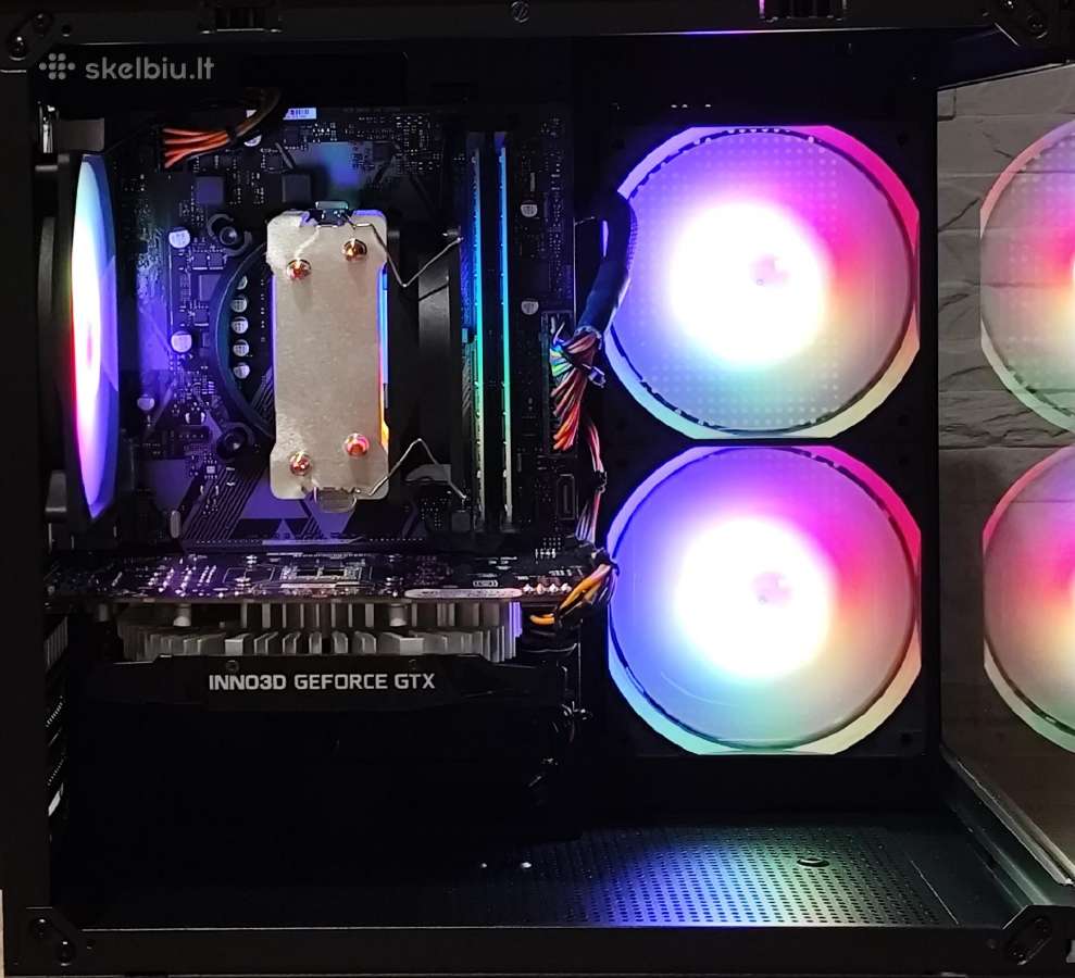 Žaidimų kompiuteris su i5/SSD/16gb/1660s 6gb - nuotraukos Nr. 5