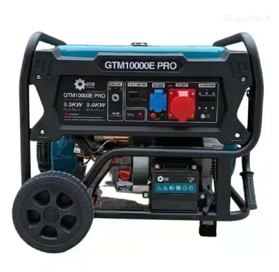 Keičiu i elektro generatori Gtm Gg10000e - nuotraukos Nr. 3