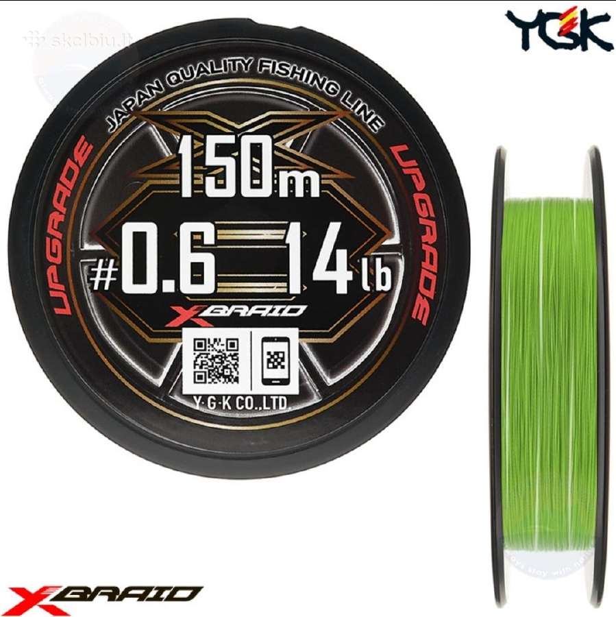 Ygk X-braid Upgrade X8 150m 0.6# - nuotraukos Nr. 2