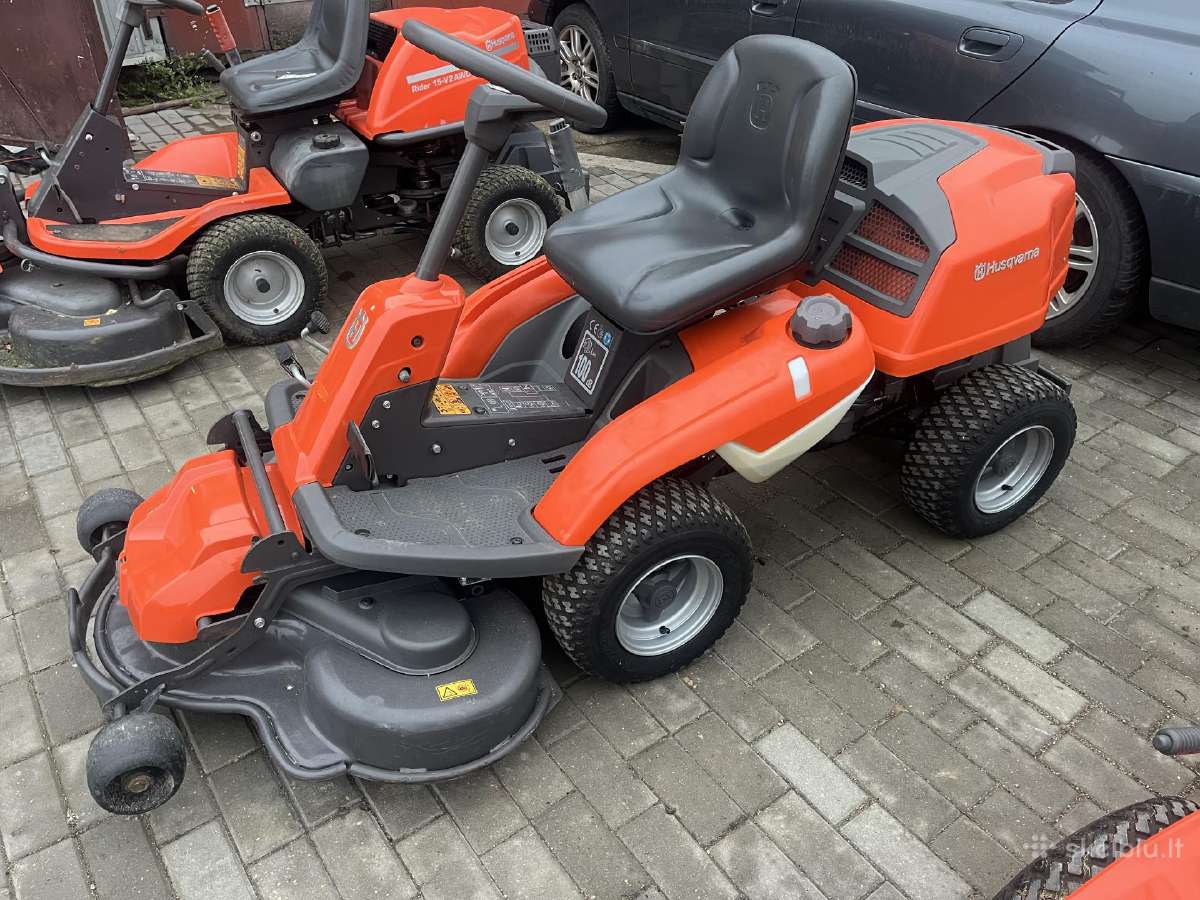 Husqvarna 4x4 visi varantys ratai raideris - nuotraukos Nr. 2
