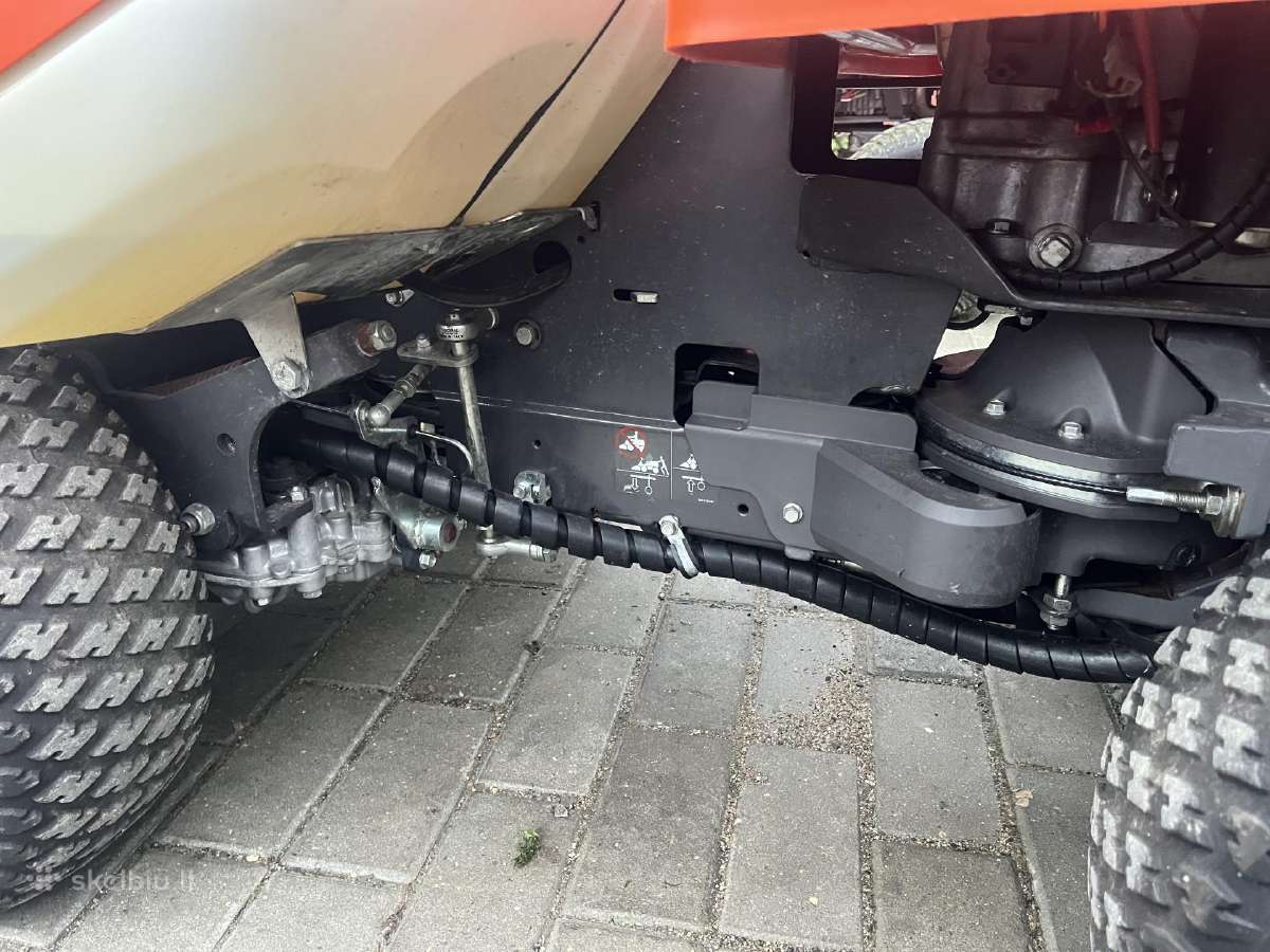 Husqvarna 4x4 visi varantys ratai raideris - nuotraukos Nr. 3