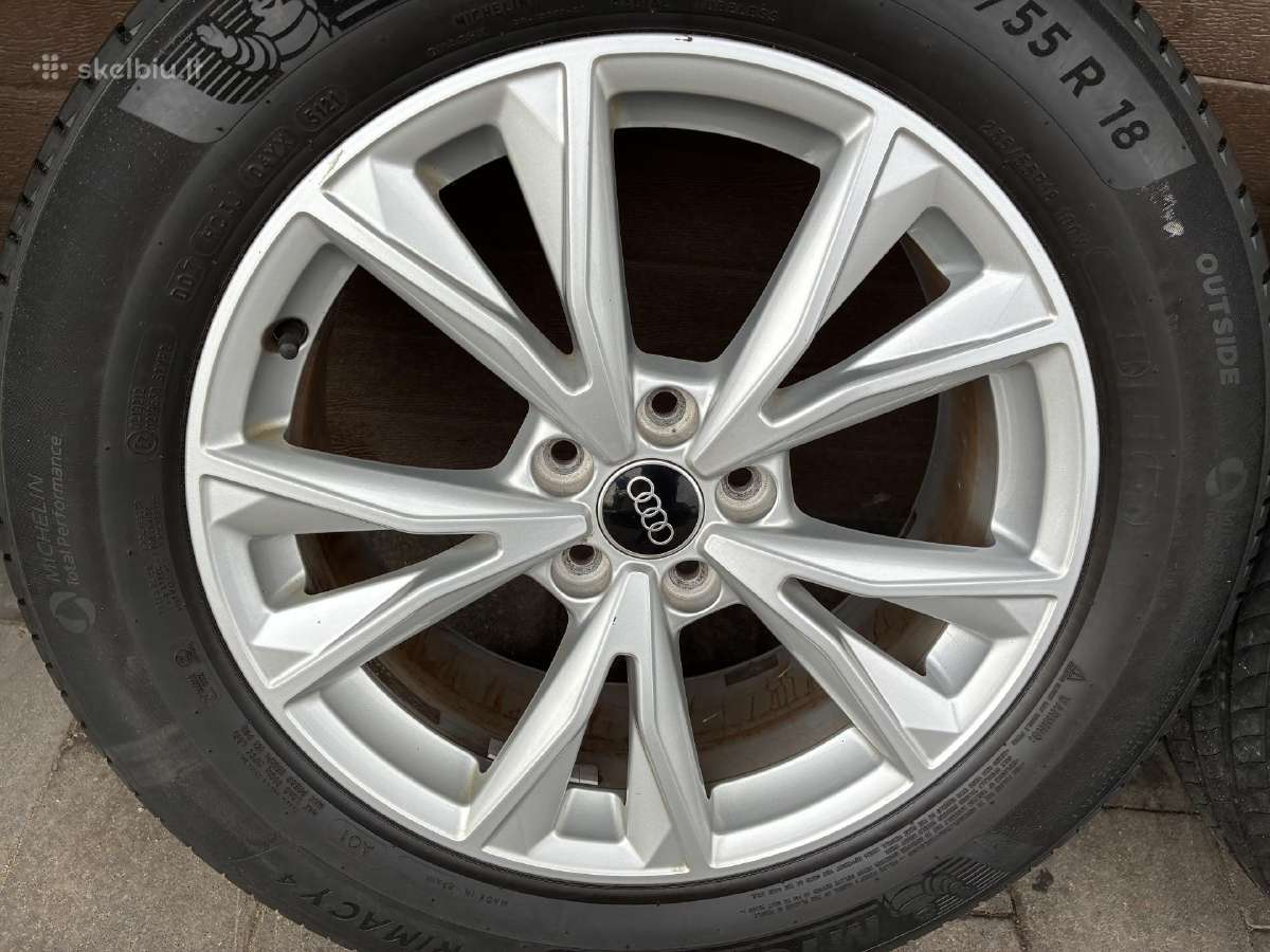 Originalūs Audi Q3 R18 ratlankiai su padangomis - nuotraukos Nr. 2