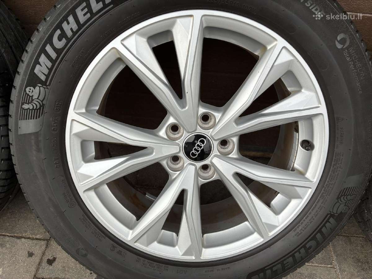 Originalūs Audi Q3 R18 ratlankiai su padangomis - nuotraukos Nr. 3