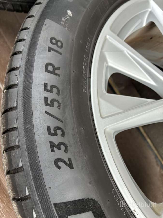 Originalūs Audi Q3 R18 ratlankiai su padangomis - nuotraukos Nr. 10