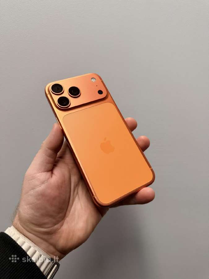 Apple iPhone 17 Pro Max, Orange su draudimu! - nuotraukos Nr. 2