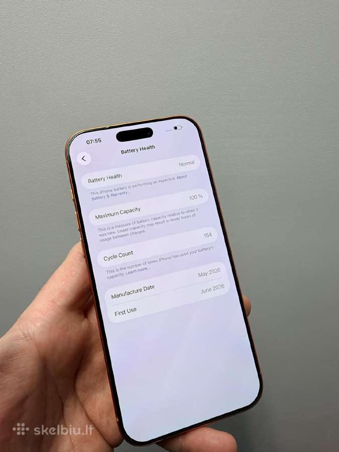 Apple iPhone 17 Pro Max, Orange su draudimu! - nuotraukos Nr. 8