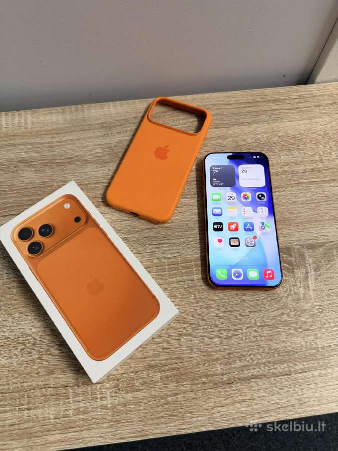 Apple iPhone 17 Pro Max, Orange su draudimu! - nuotraukos Nr. 12