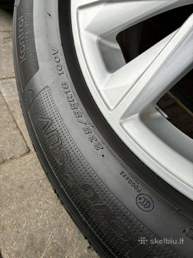 Originalūs Audi Q3 R18 ratlankiai su padangomis - nuotraukos Nr. 17
