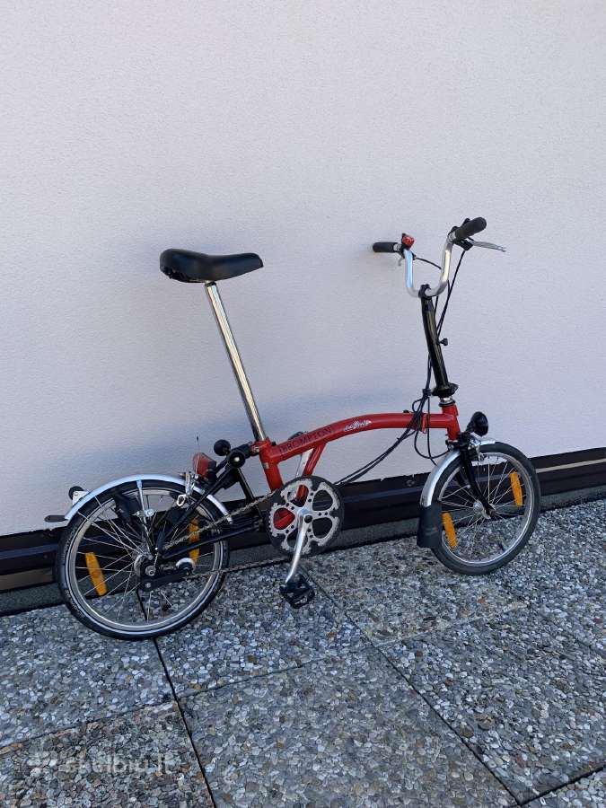 Brompton M3l sulankstomas dviratis - nuotraukos Nr. 2