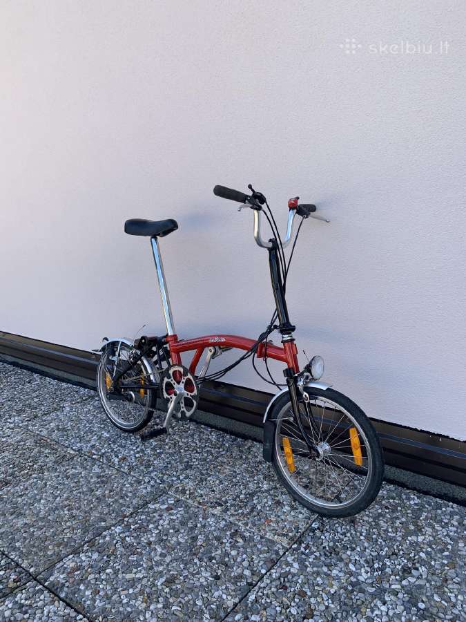Brompton M3l sulankstomas dviratis - nuotraukos Nr. 3