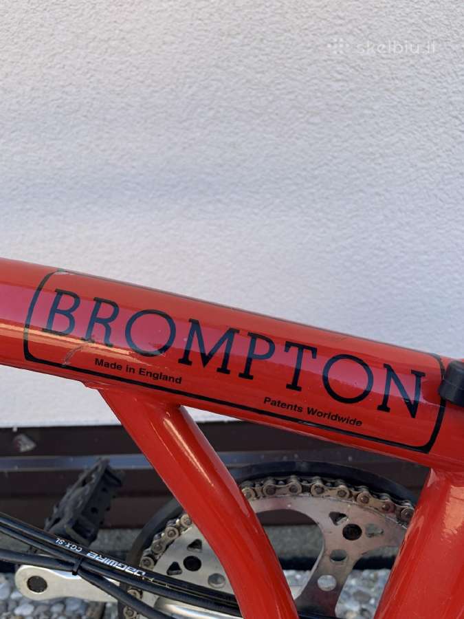 Brompton M3l sulankstomas dviratis - nuotraukos Nr. 10