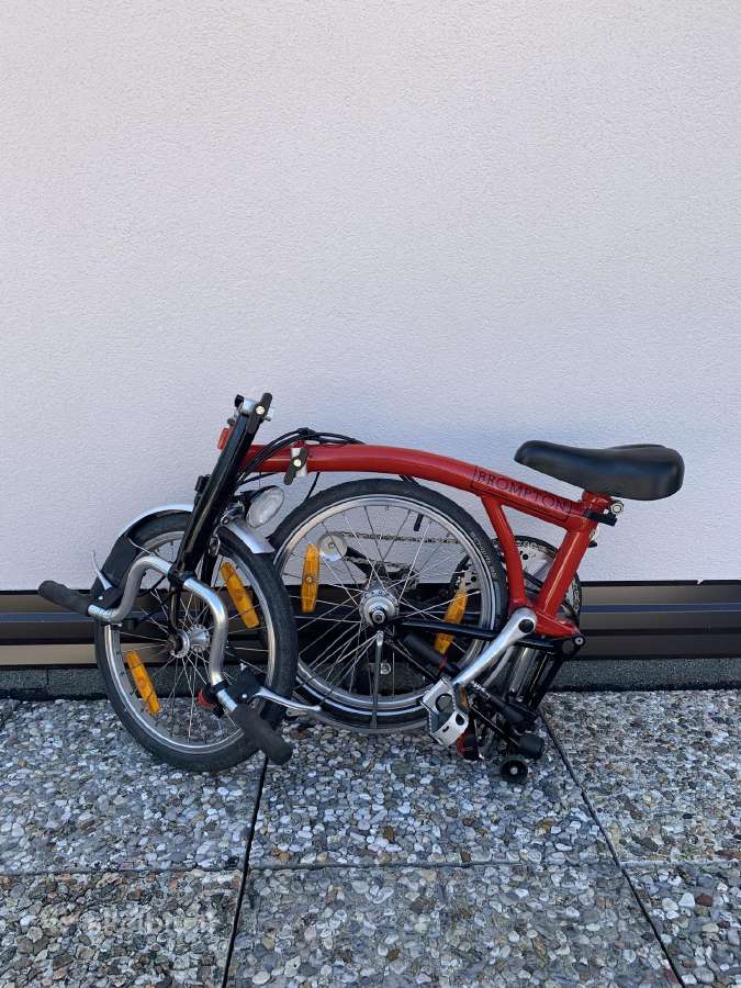 Brompton M3l sulankstomas dviratis - nuotraukos Nr. 13