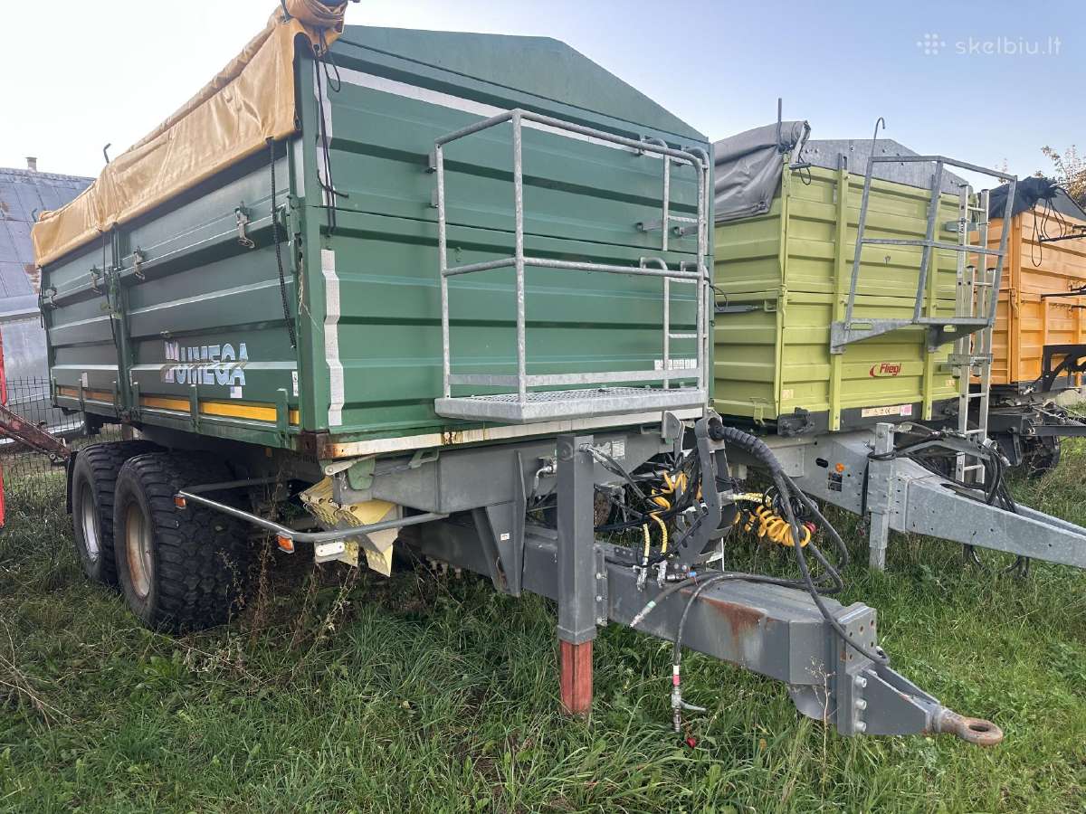 Puspriekabe umega 14 tonu - nuotraukos Nr. 2