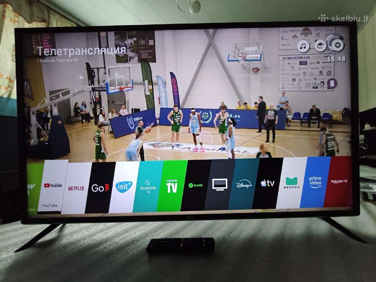 LG 43" 109cm Smart 4k Uhd - nuotraukos Nr. 14