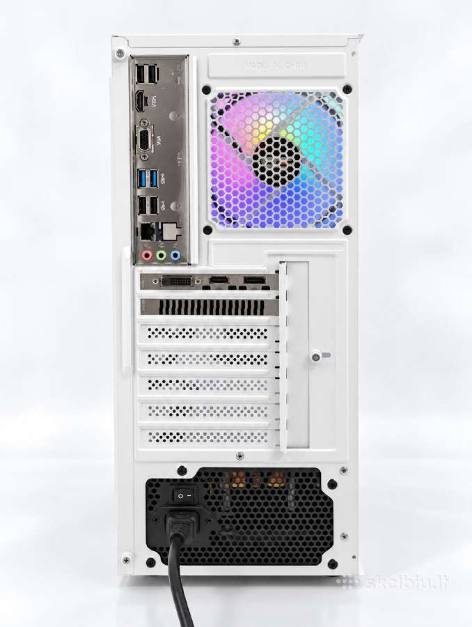 Gaming Pc Ryzen 5 / 16gb / SSD+HDD/ Gtx 1650 4gb - nuotraukos Nr. 9