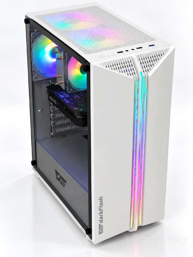 Gaming Pc Ryzen 5 / 16gb / SSD+HDD/ Gtx 1650 4gb - nuotraukos Nr. 6