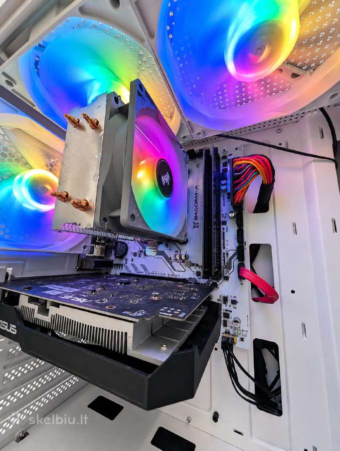 Gaming Pc Ryzen 5 / 16gb / SSD+HDD/ Gtx 1650 4gb - nuotraukos Nr. 8
