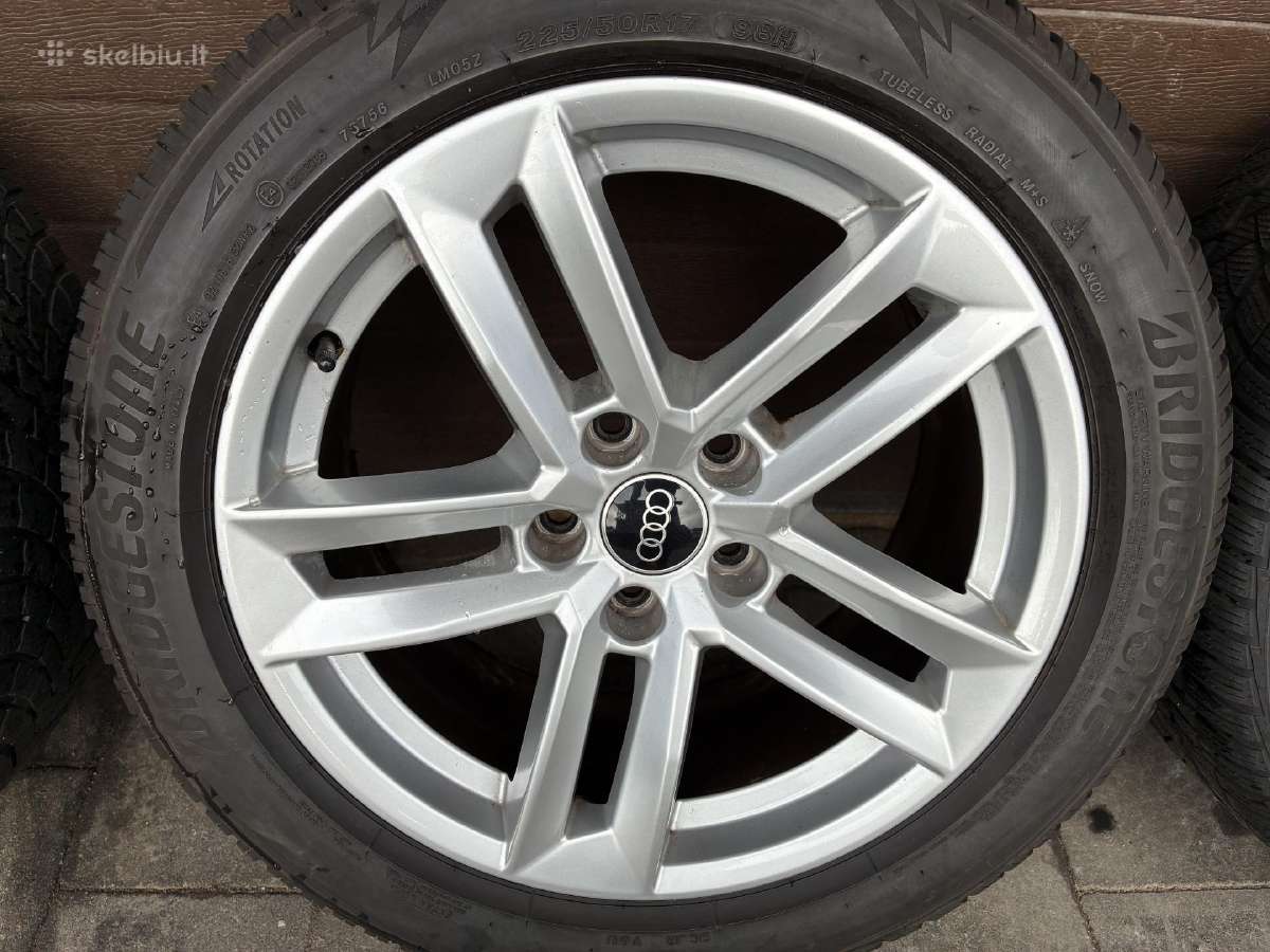 Originalūs Audi A4 B9 R17 ratai su padangomis - nuotraukos Nr. 3