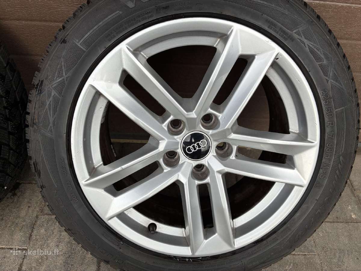 Originalūs Audi A4 B9 R17 ratai su padangomis - nuotraukos Nr. 5