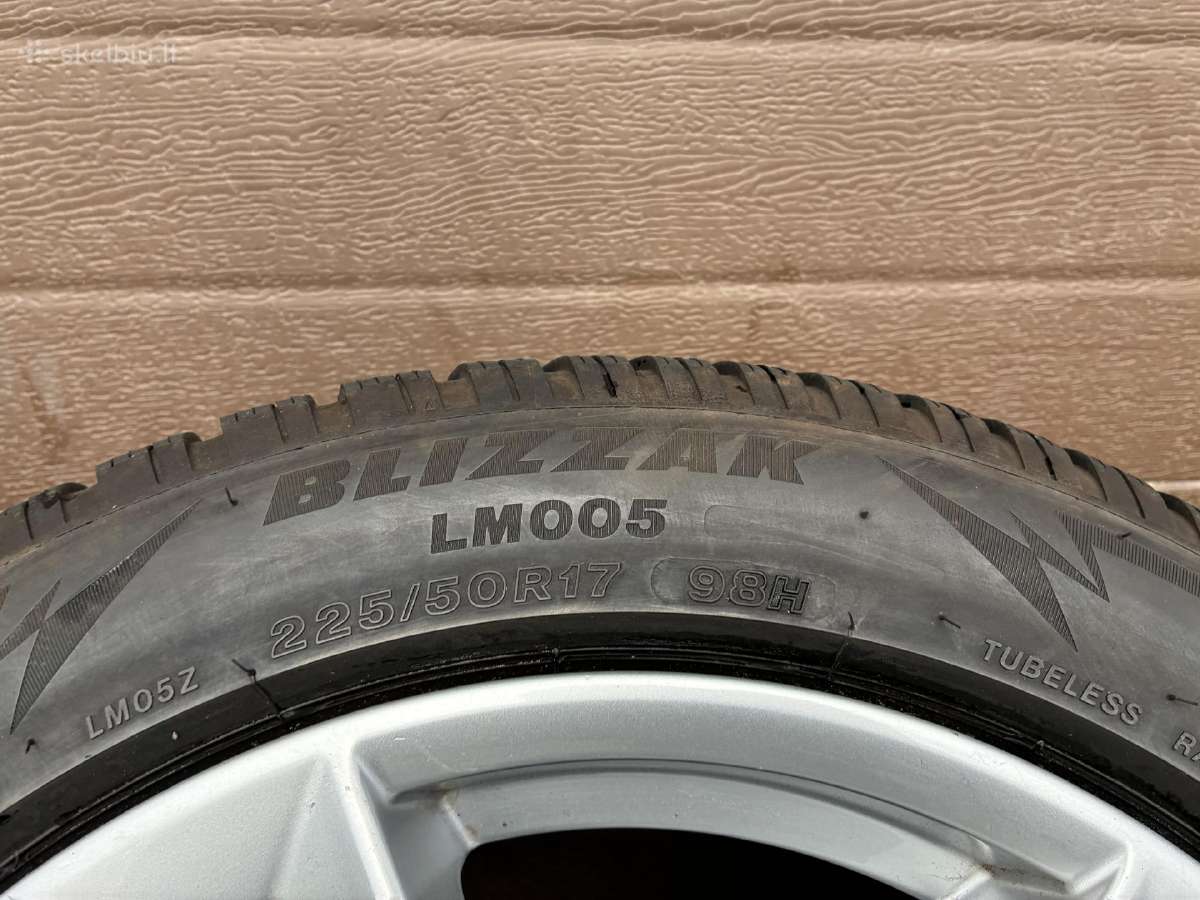 Originalūs Audi A4 B9 R17 ratai su padangomis - nuotraukos Nr. 17