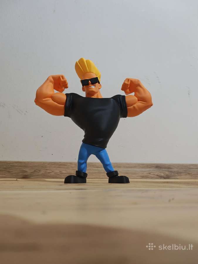 Johnny Bravo didelė figūrėlė (3D dekoracija) - nuotraukos Nr. 2