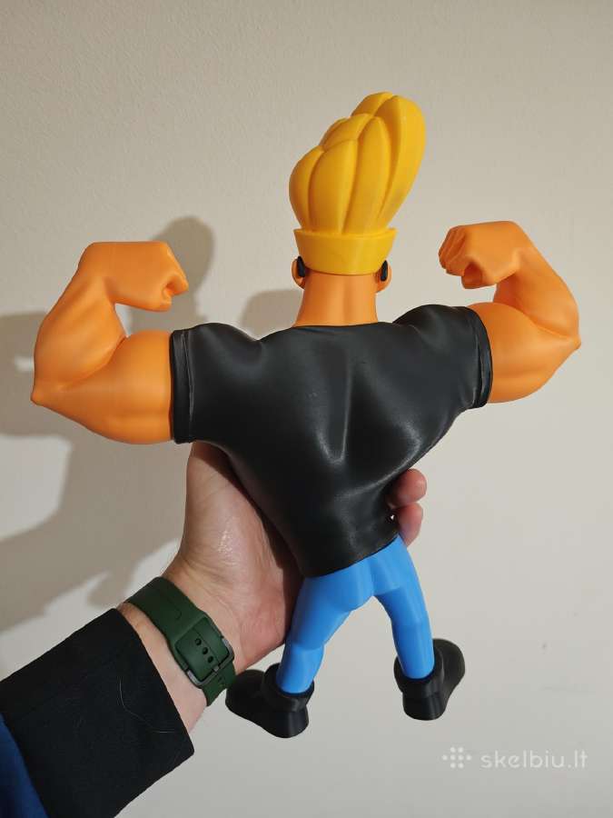 Johnny Bravo didelė figūrėlė (3D dekoracija) - nuotraukos Nr. 6