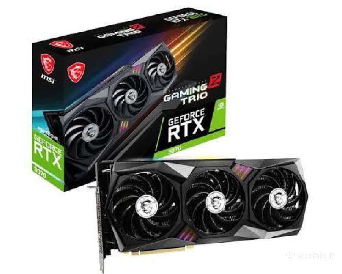 3070 msi gaming z trio - nuotraukos Nr. 2
