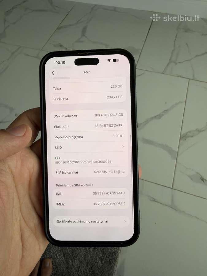 iPhone 14 Pro Max puikios būklės, baterija 92% - nuotraukos Nr. 9