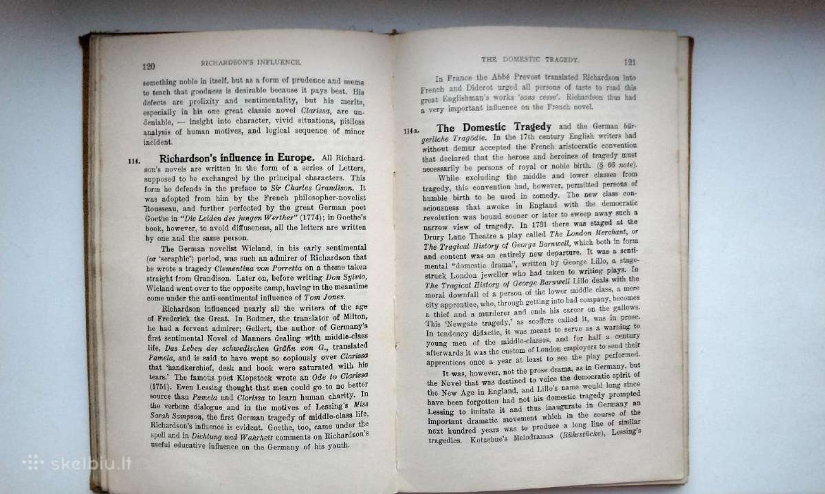 English Literature. 1930 m. leid. - nuotraukos Nr. 7