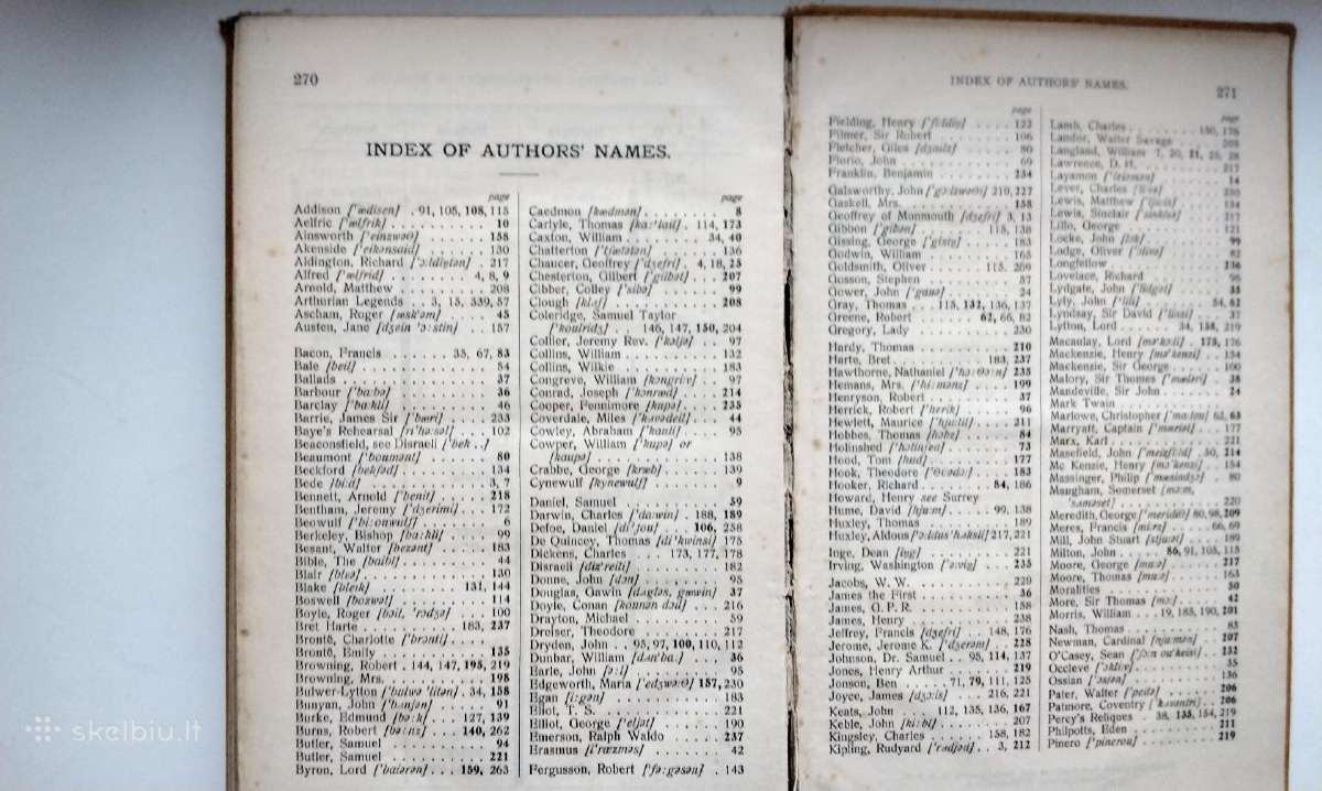 English Literature. 1930 m. leid. - nuotraukos Nr. 10