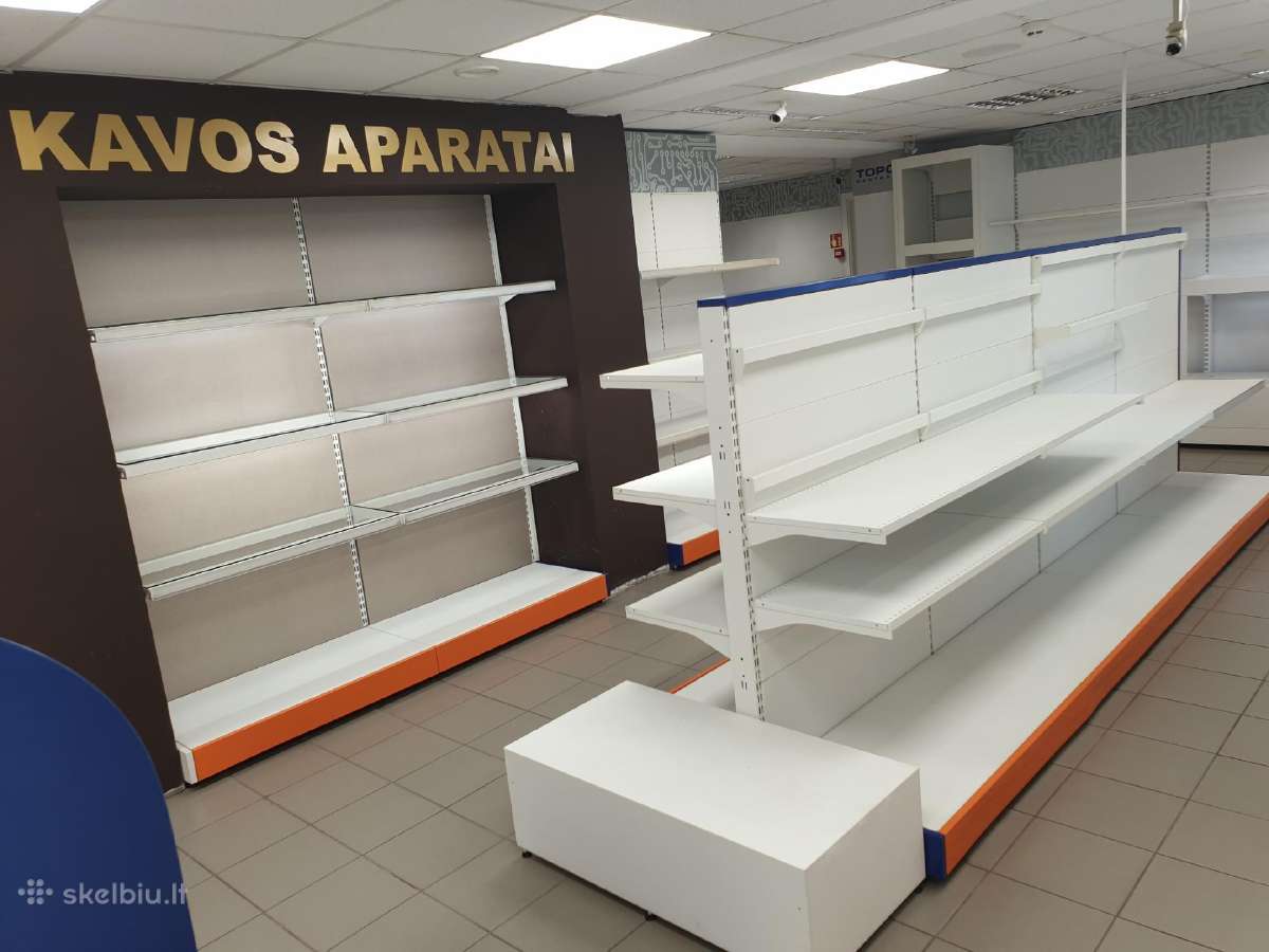 Prekyninė įranga - stelažai, vitrinos, lentynos. - nuotraukos Nr. 13