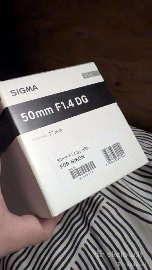 Sigma 35mm 1.4 Dg for Nikon - nuotraukos Nr. 2