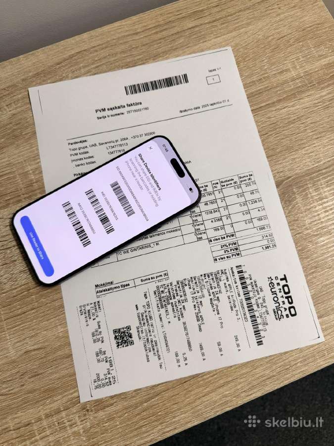 Apple iPhone 17 Pro Max, Deep Blue (256gb) - nuotraukos Nr. 11