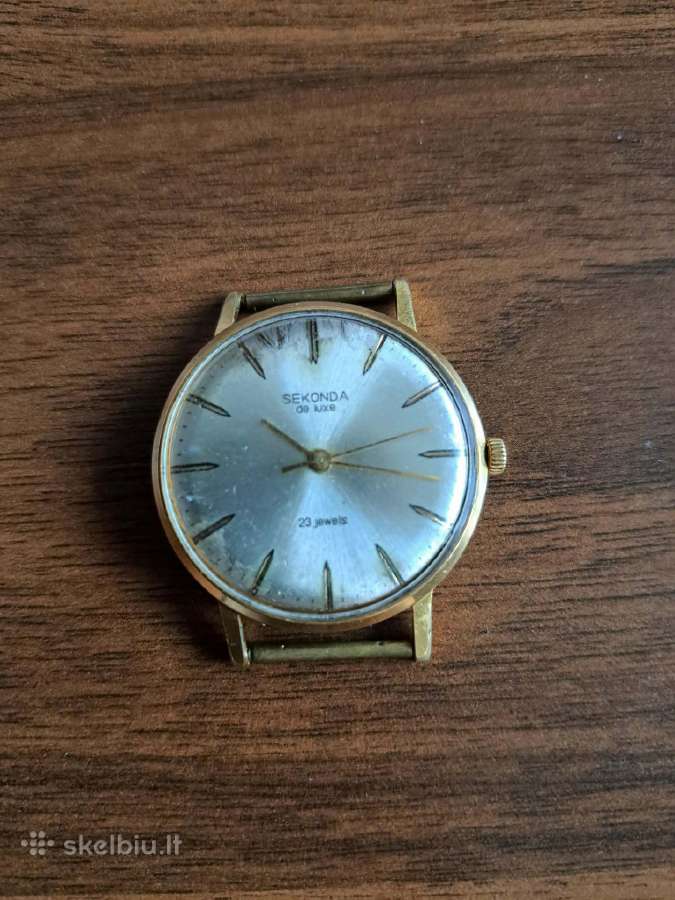 Sekonda de luxe 23 jewels - nuotraukos Nr. 2