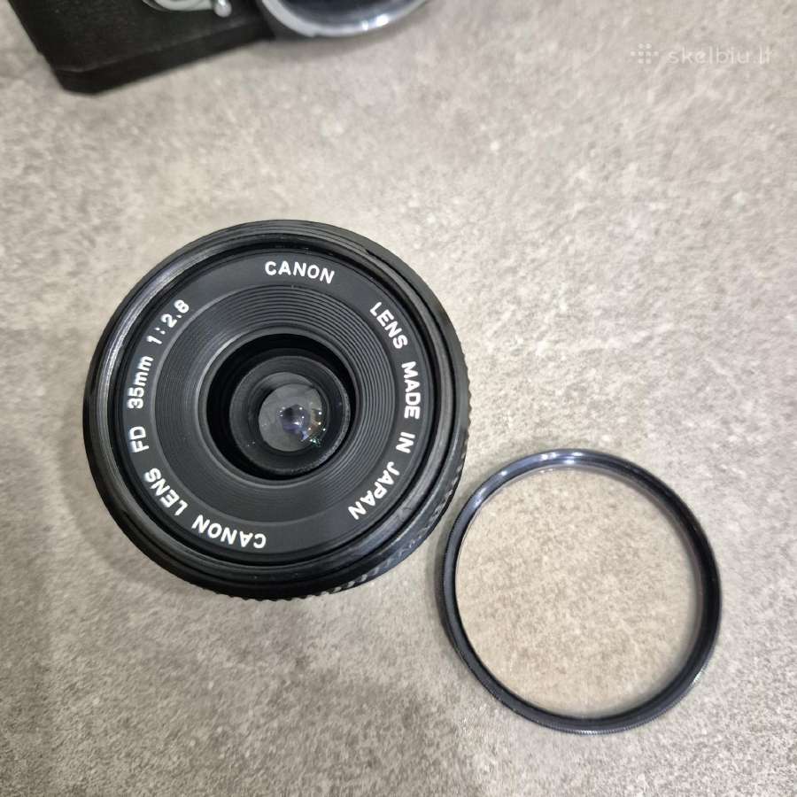 Klasikinis juostinis fotoaparatas Canon Ftb Ql - nuotraukos Nr. 4