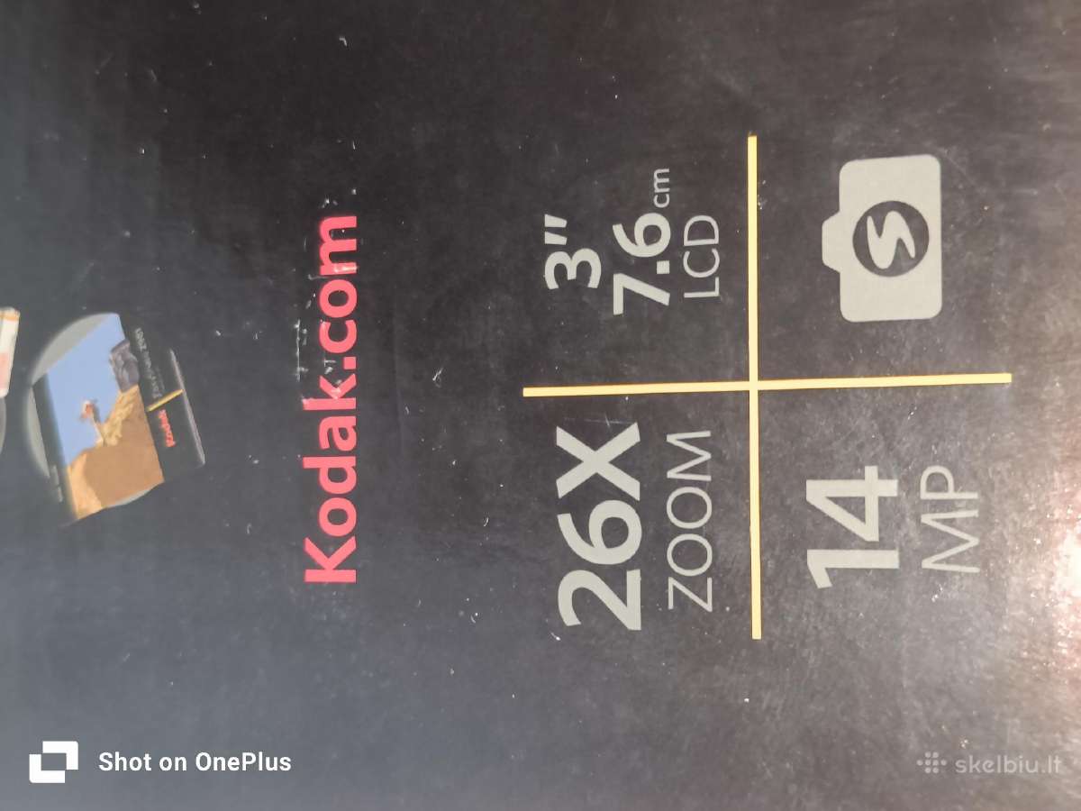 Kodak 14mpx fotoaparatas - nuotraukos Nr. 6