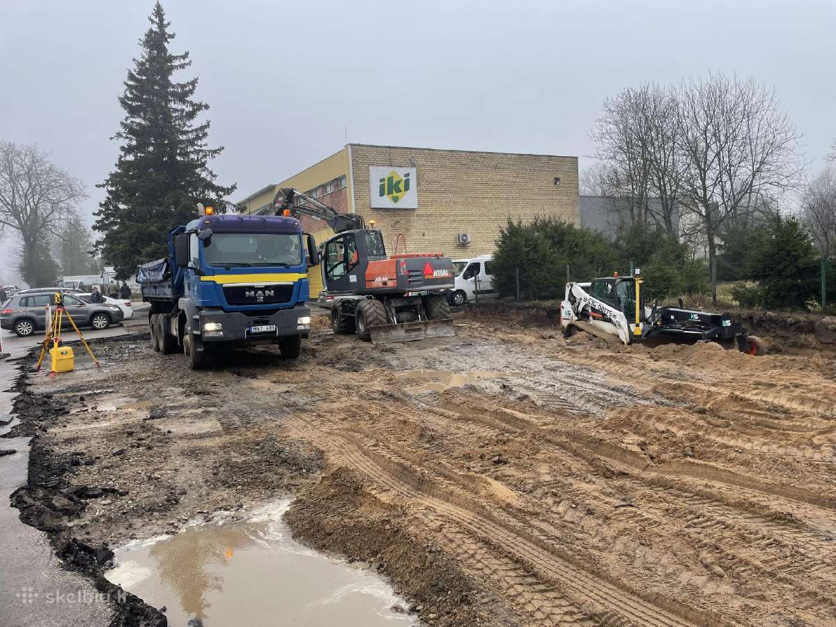 Ekskavatoriaus bobcat buldozerio savivarčio nuoma - nuotraukos Nr. 2