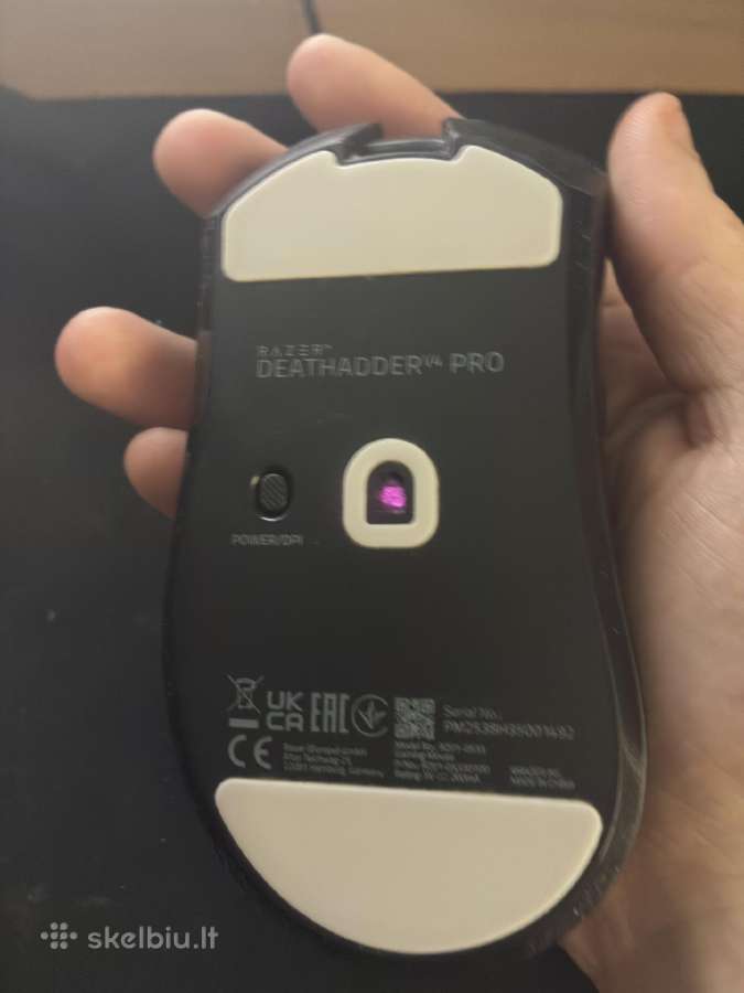 Razer Deathadder V4 Pro Black - nuotraukos Nr. 2