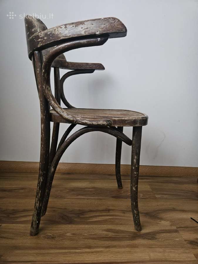 Thonet A-165 kede kreslas senovine - nuotraukos Nr. 6