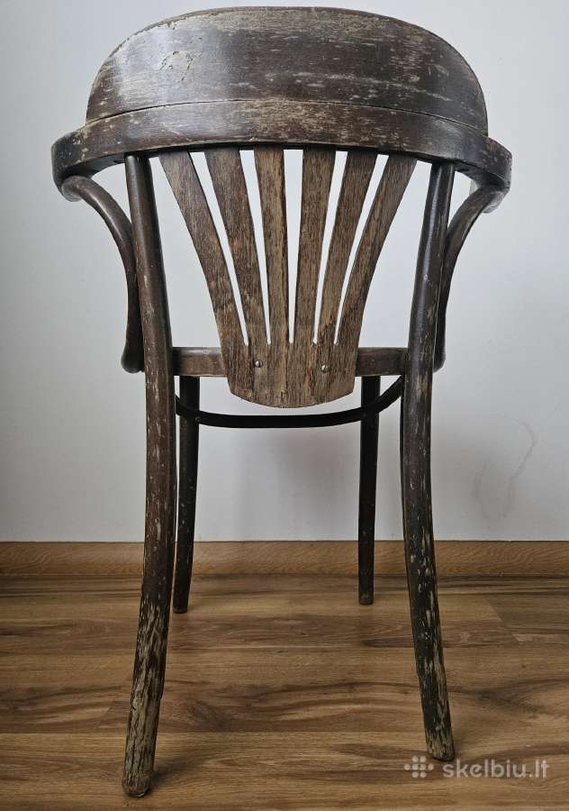Thonet A-165 kede kreslas senovine - nuotraukos Nr. 5