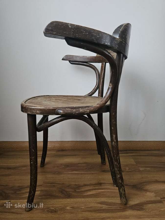 Thonet A-165 kede kreslas senovine - nuotraukos Nr. 8