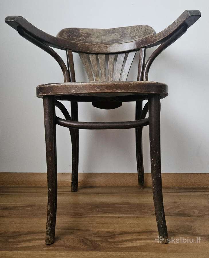 Thonet A-165 kede kreslas senovine - nuotraukos Nr. 12