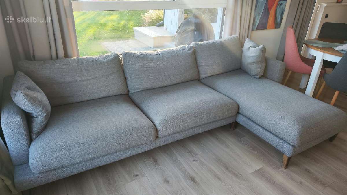 Vilmers sofa su gulima dalimi - nuotraukos Nr. 2