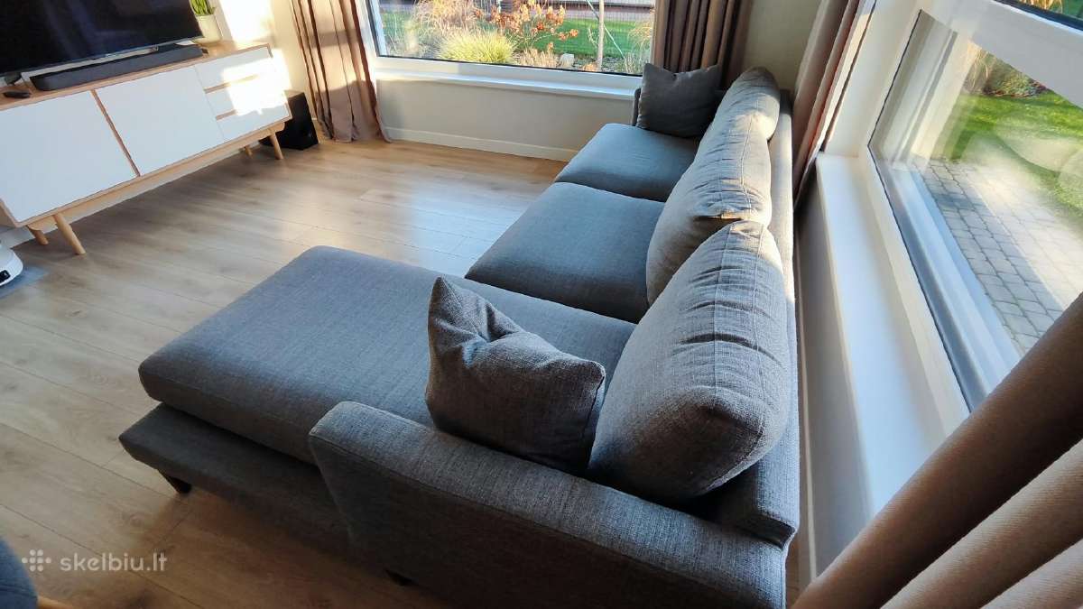 Vilmers sofa su gulima dalimi - nuotraukos Nr. 4