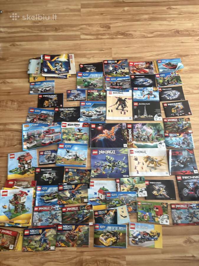 Lego dėlionės visa komplektacija - nuotraukos Nr. 16