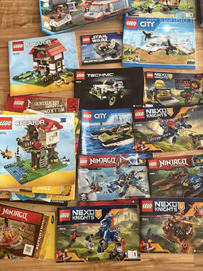 Lego dėlionės visa komplektacija - nuotraukos Nr. 17