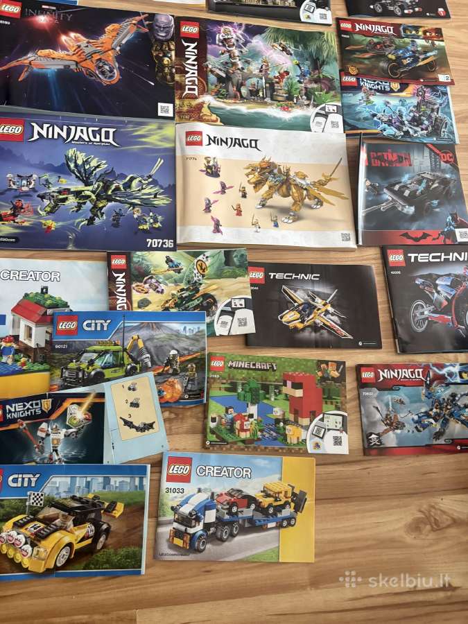 Lego dėlionės visa komplektacija - nuotraukos Nr. 18