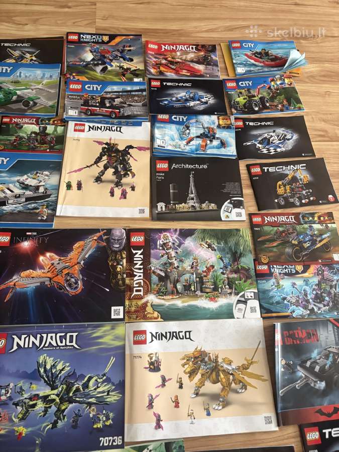 Lego dėlionės visa komplektacija - nuotraukos Nr. 19